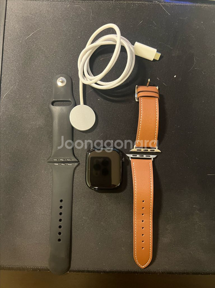 애플워치10 셀룰러 46mm 제트블랙 애플케어플러스--0