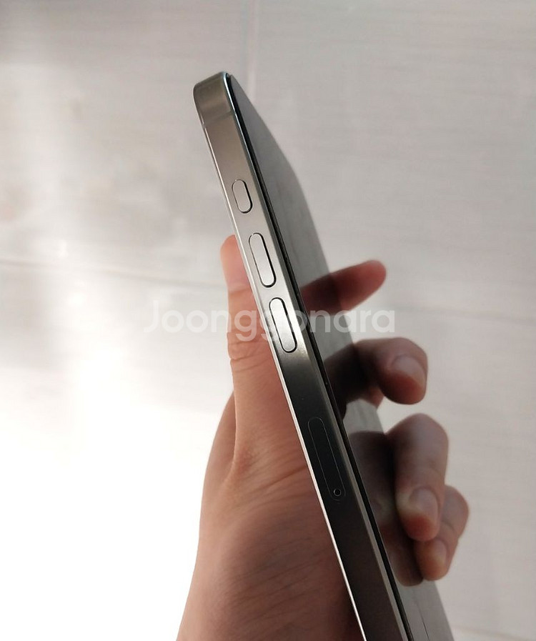 아이폰16 프로맥스 512 화이트 배터리 100 SS급--3