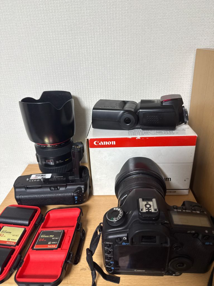 캐논 DSLR카메라 5D Mark2 오두막 24-70등 이미지