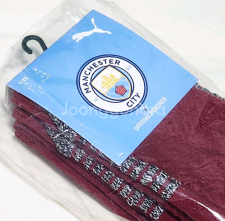 260/맨시티 축구 양말 튜브 스타킹 푸마 맨체스터시티--4