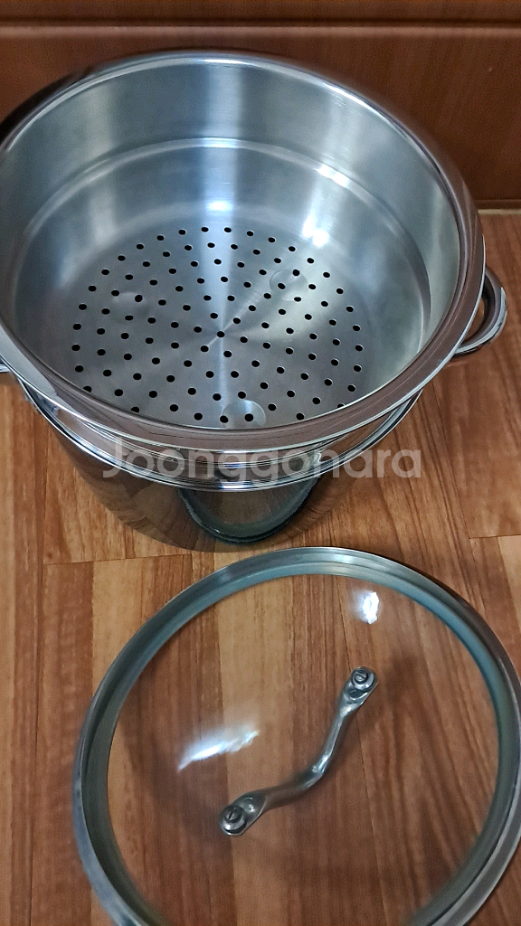 실리트 실라간 24cm 대형냄비 찜기 인서트포함--1