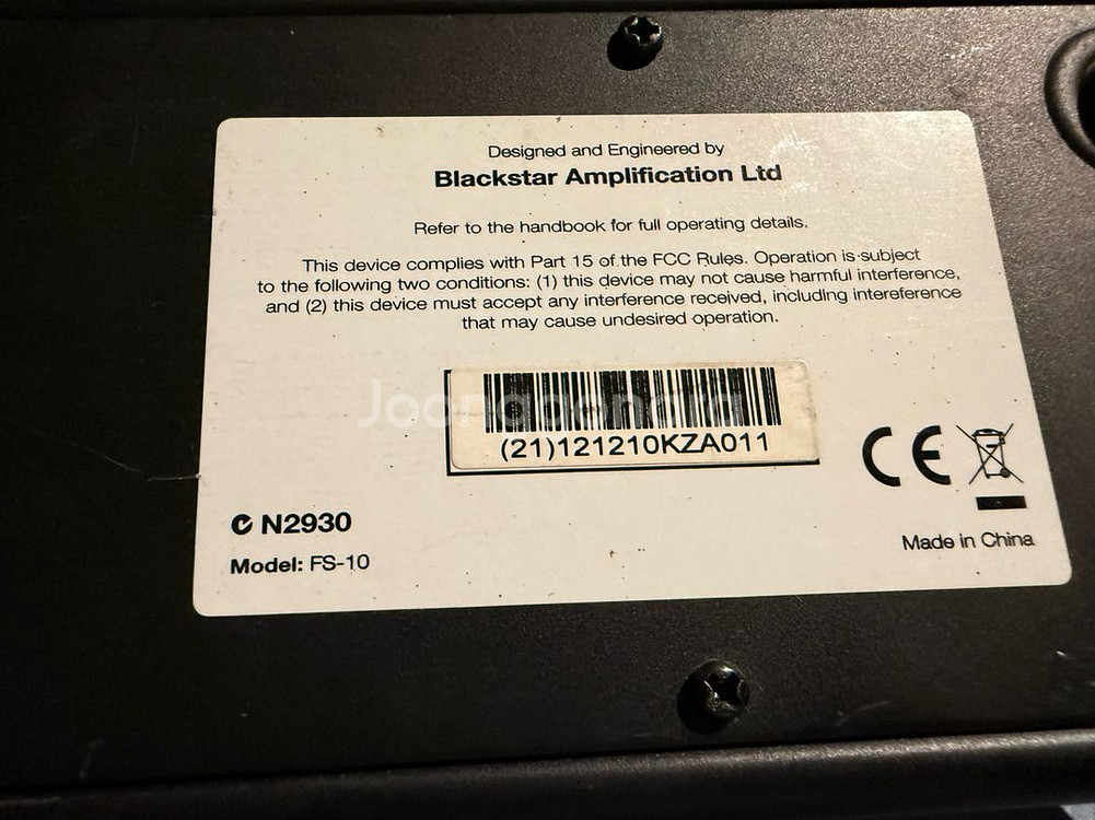 블랙스타 BlackStar FS-10 풋스위치--3