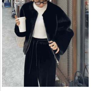 마이림 트리니트 라운더 밍크 봄버 새상품