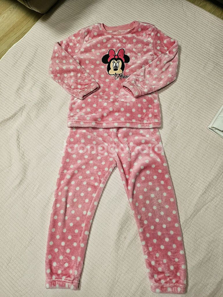 디즈니 미니마우스 아동 겨울 잠옷--0