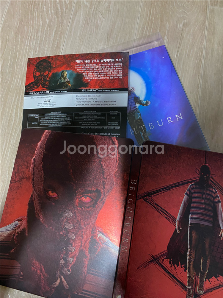 블루레이 스틸북 2종 일괄판매(더 보이, 핵소고지)--3
