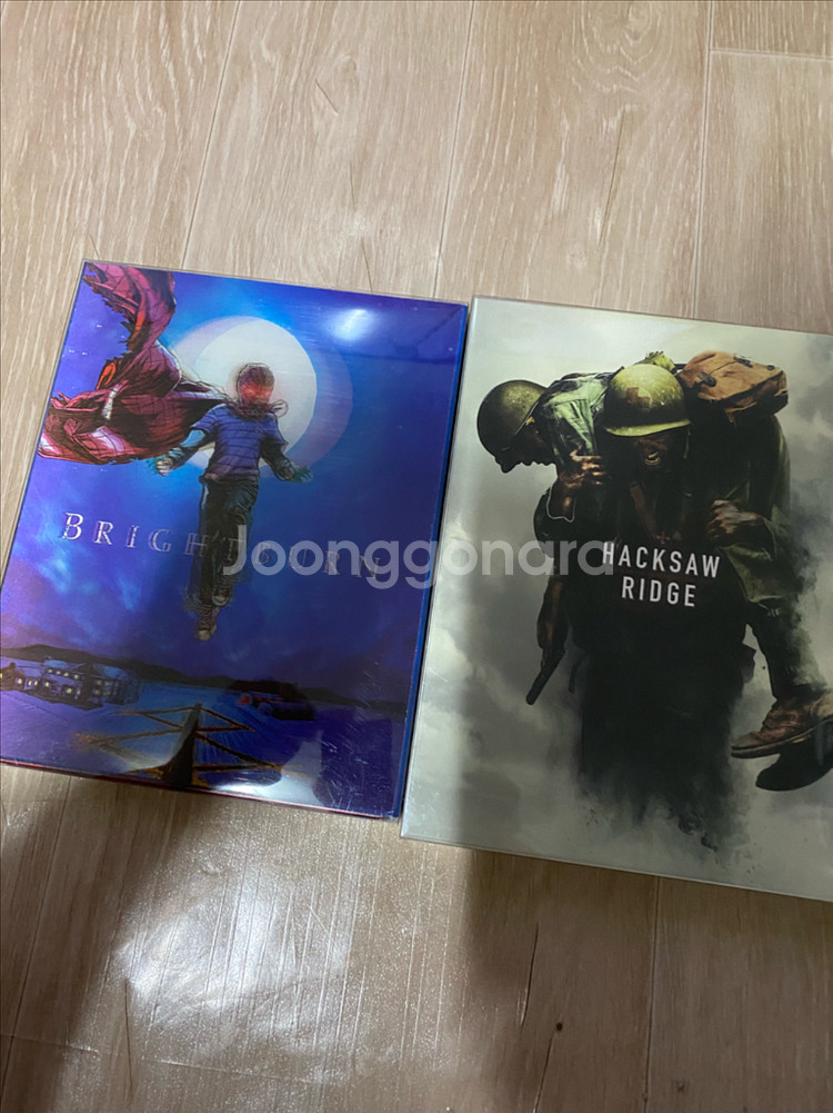 블루레이 스틸북 2종 일괄판매(더 보이, 핵소고지)--1