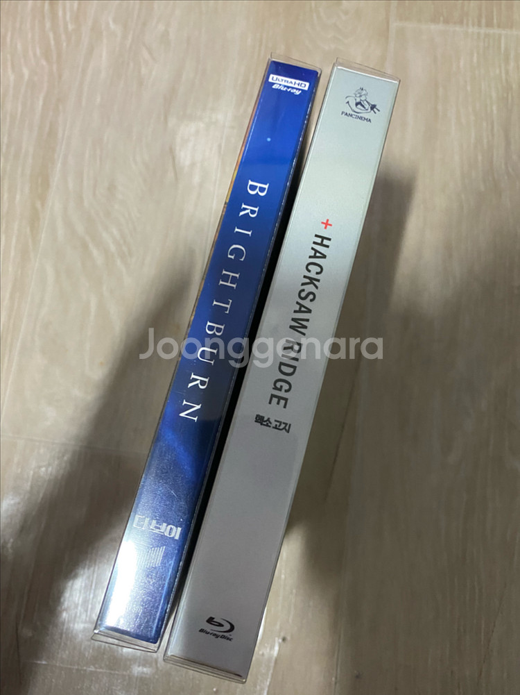 블루레이 스틸북 2종 일괄판매(더 보이, 핵소고지)--0