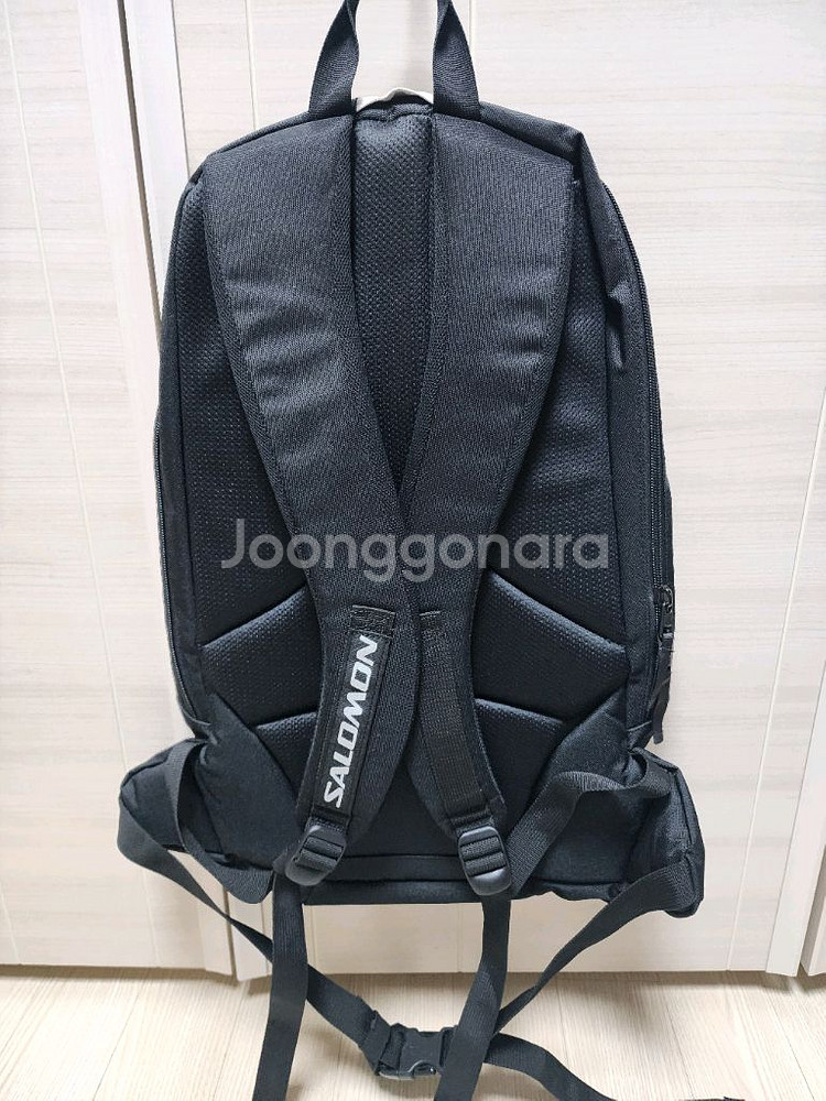 살로몬 카모 백팩 블랙--1