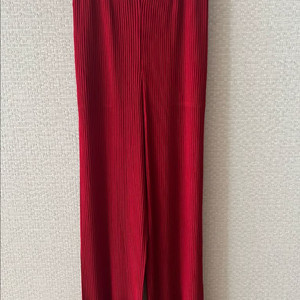 이세이미야케 해칭 팬츠 레드