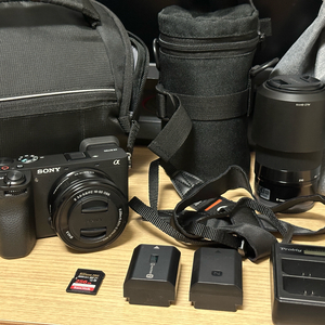 소니 sony a6700L + 55210렌즈 풀세트
