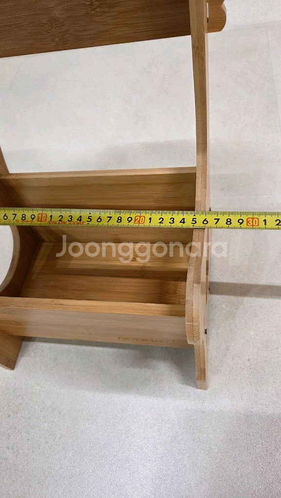아보드 스마일 책꽂이 미니 테이블. 협탁--6