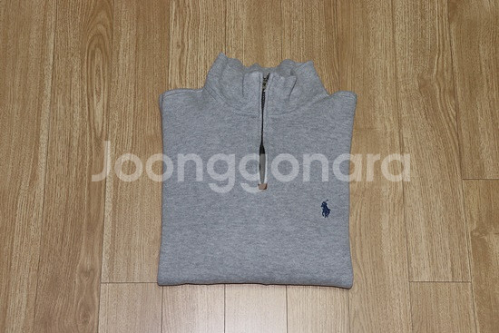 (105)폴로/그레이 면집업니트--6