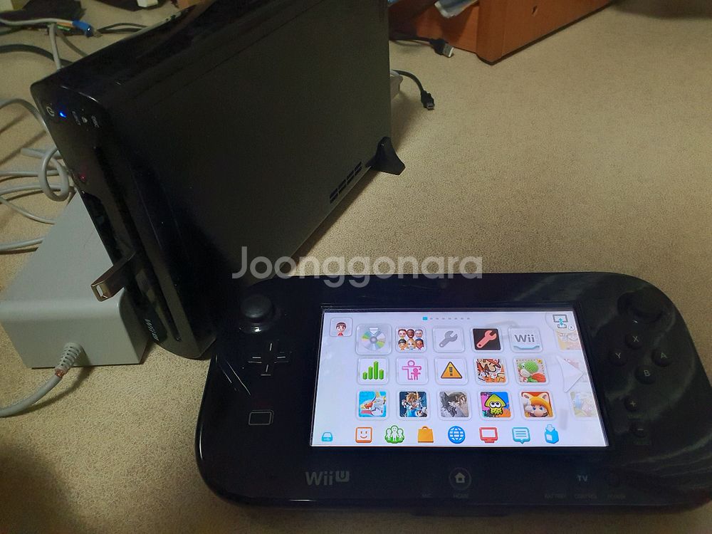 닌텐도 wii U 프리미엄 한글패치--1