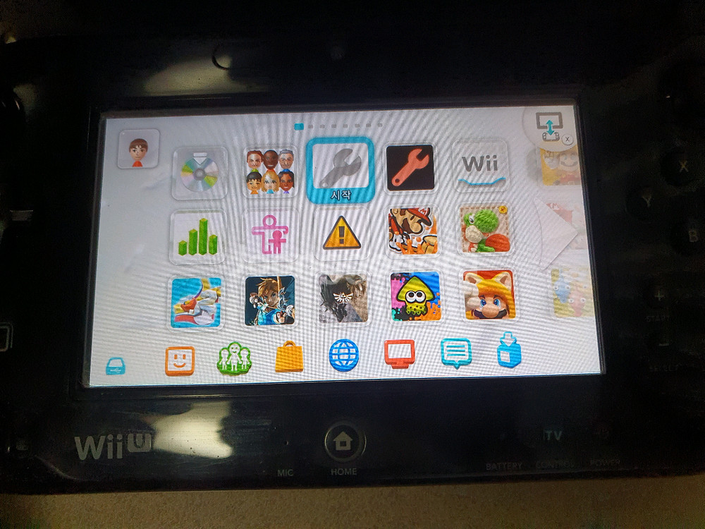 닌텐도 wii U 프리미엄 한글패치--3