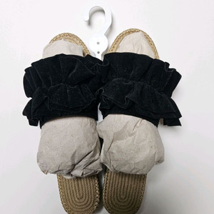 플릴 에스파드리유 슬리퍼 (새제품)