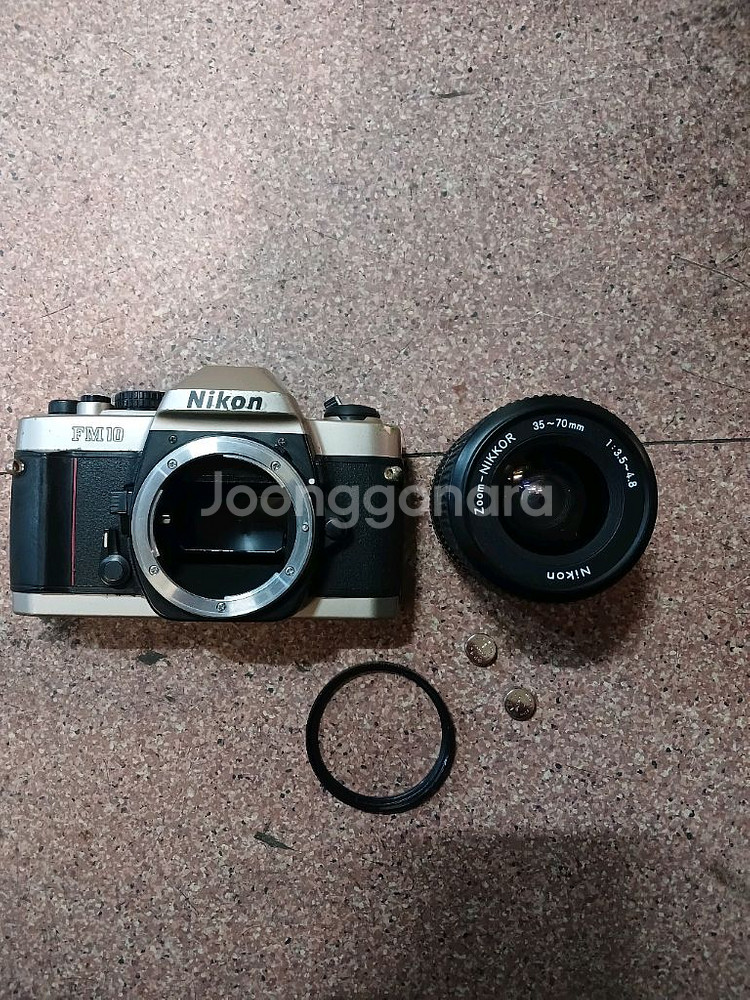 니콘NIKON FM10 필림카메라--2