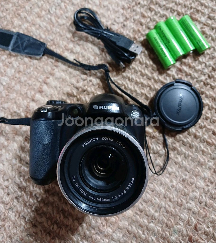 후지필름 FinePix 블랙 색상 카메라--4