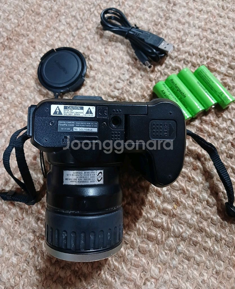 후지필름 FinePix 블랙 색상 카메라--3