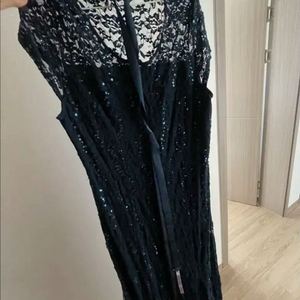 빅사이즈드레스(77-88)진청록색