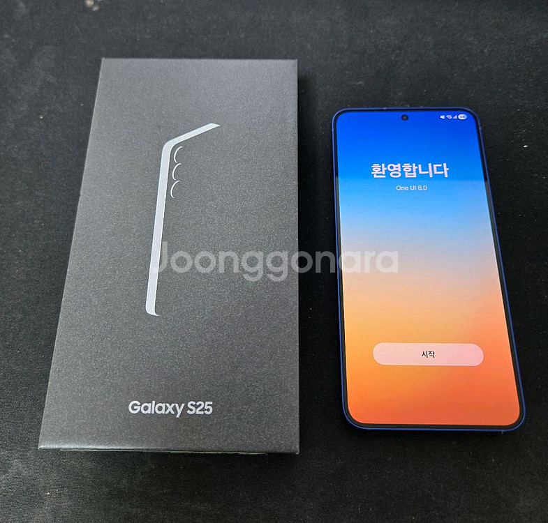 갤럭시 S25 256GB 네이비 미사용--0