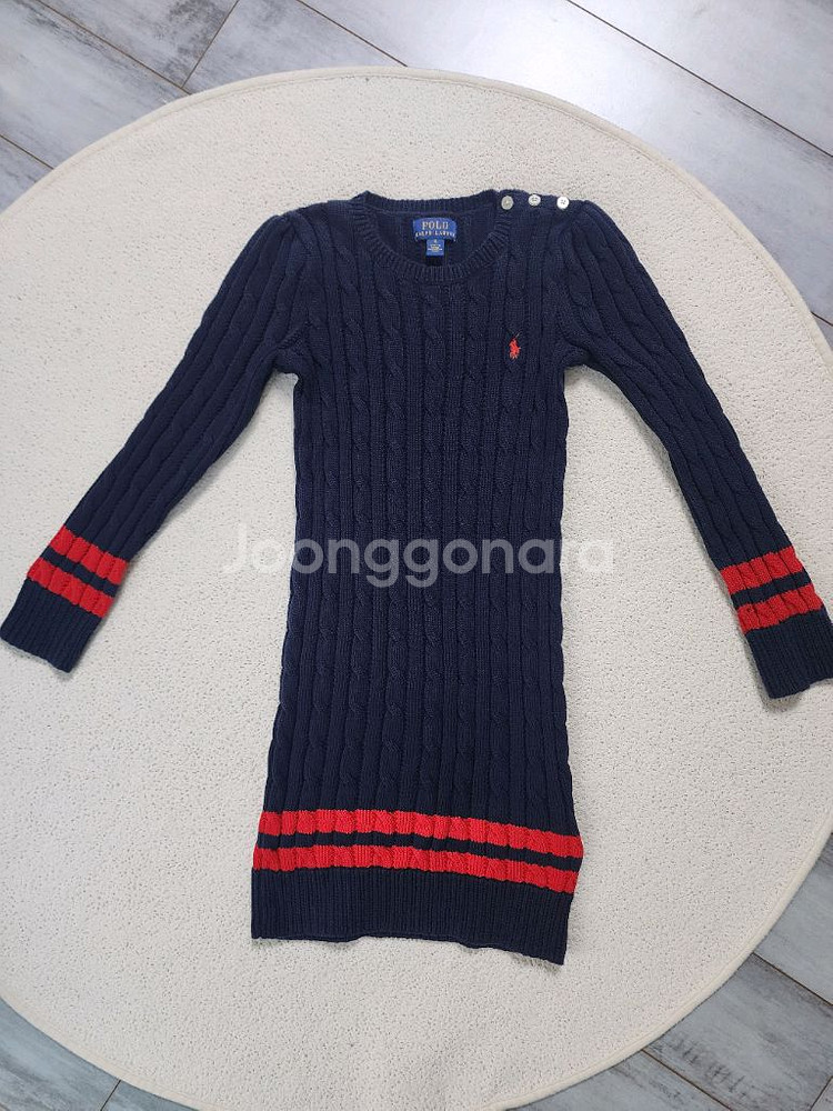 폴로 키즈 니트원피스 6--0