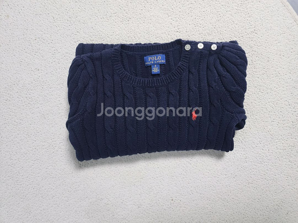 폴로 키즈 니트원피스 6--6