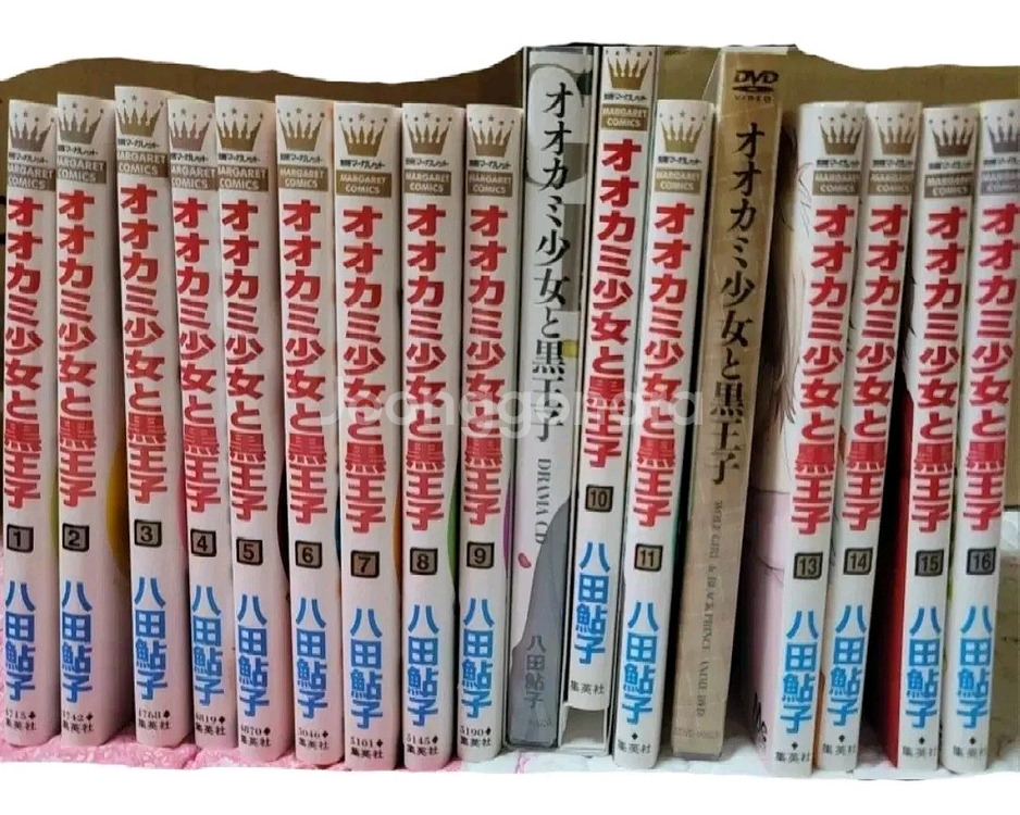 늑대소녀와 흑왕자 원서+12권(dvd만)+10권 cd--1