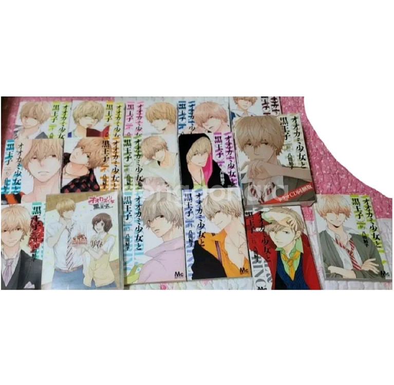 늑대소녀와 흑왕자 원서+12권(dvd만)+10권 cd--0