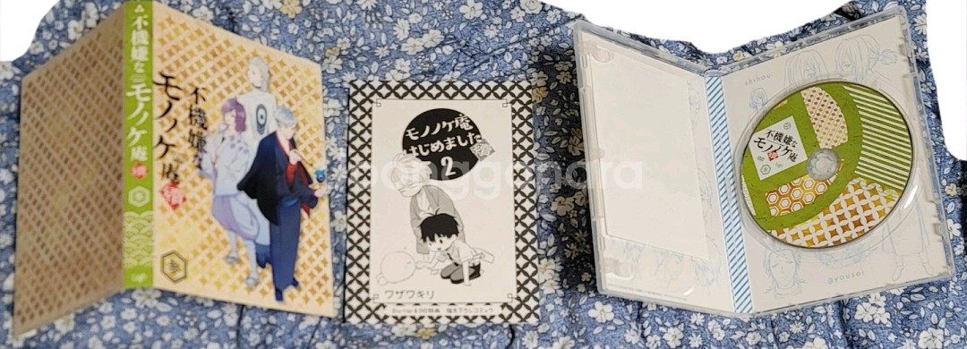 (일괄)불쾌한 모노노케안 dvd 4개+특전 dvd 등--3