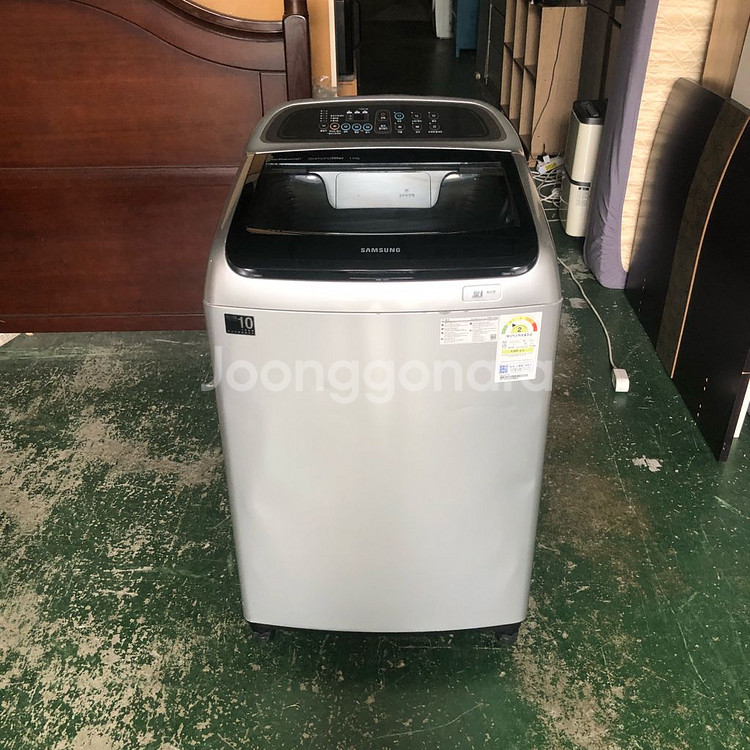 삼성 17년식 14키로 액티브워시 통돌이 세탁기--0