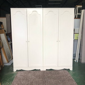 까사미아 원목 아이보리화이트 서랍 장롱세트