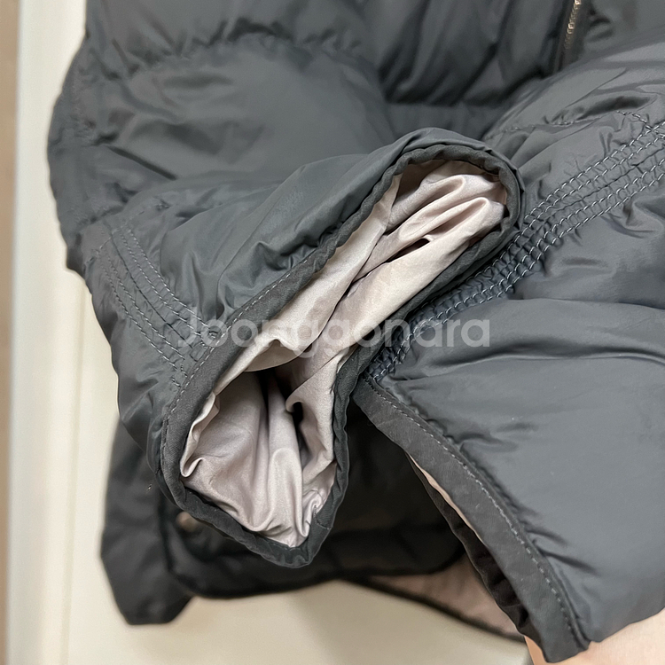 한섬 시스템 양면 구스다운 숏패딩 점퍼 거위털자켓 경량--14