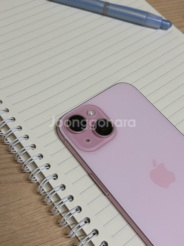 아이폰 15 핑크 128GB--0