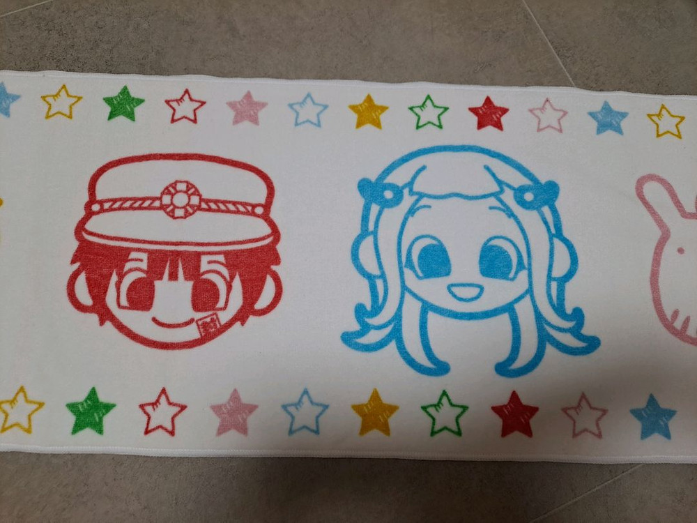 지박소년 하나코군 캐릭터 타월 하나코 네네 코우 못케 이미지