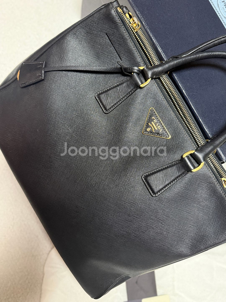 프라다 사피아노 토트백--1