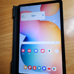 갤럭시 탭 S6 Lite 128기가 케이스 포함
