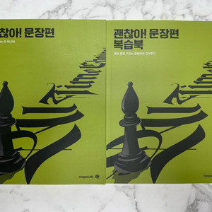 메가스터디 괜찮아 문장편 + 복습북 세트