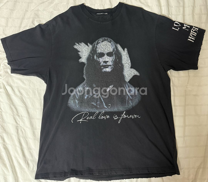 프로젝트GR 크로우 월드투어 티셔츠 1사이즈--0