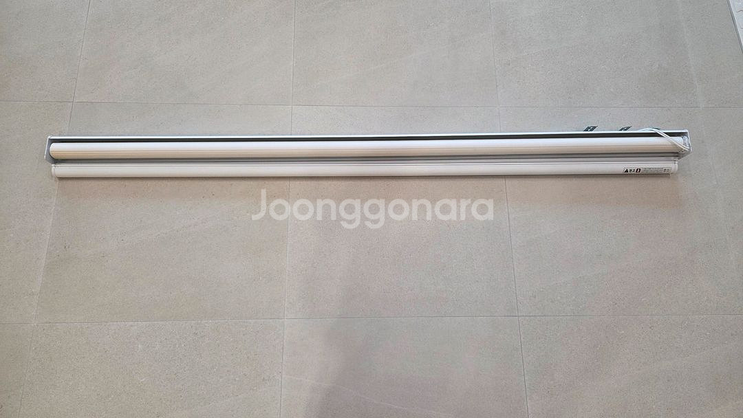 덱스터 롤스크린 블라인드. 화이트 콤비 2개--8