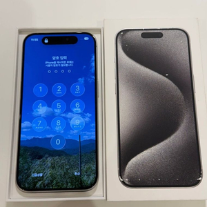 아이폰 15 Pro 화이트티타늄 512GB