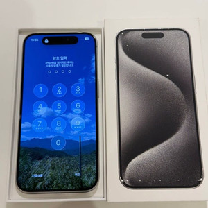 아이폰 15 Pro 화이트티타늄 512GB