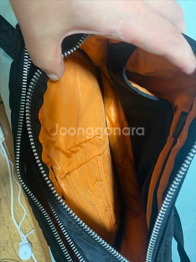 요시다포터 탱커 숄더백 라지 블랙--3