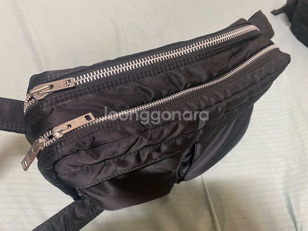 요시다포터 탱커 숄더백 라지 블랙--1