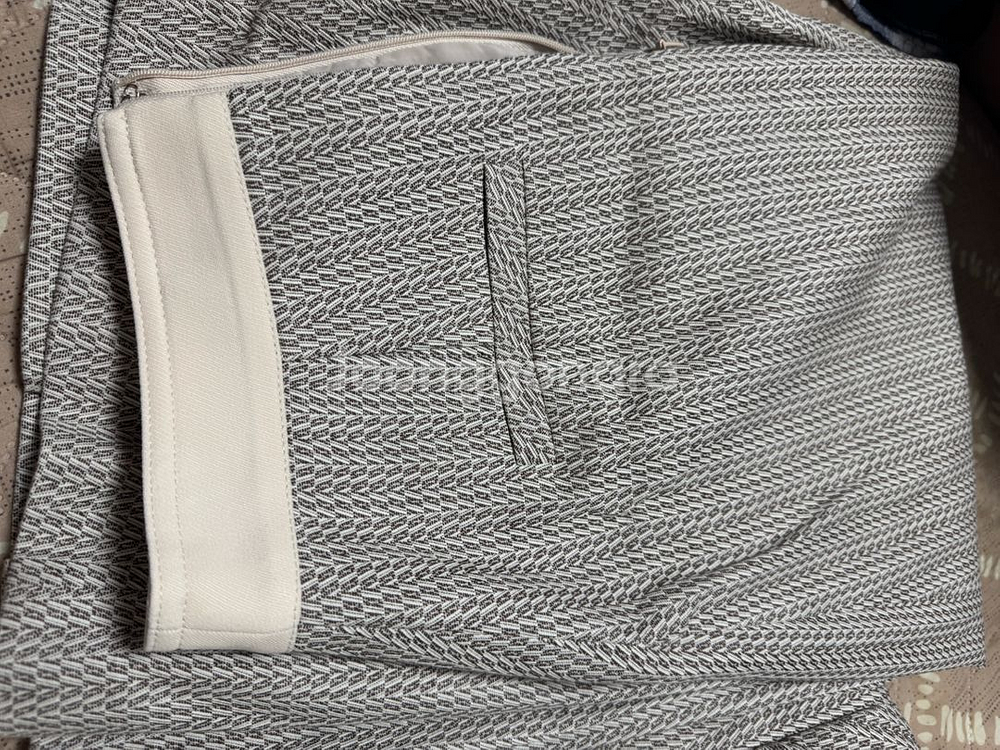 잇미샤 트위드 셋업 김태리 정장 자켓 롱스커트 베이지--5