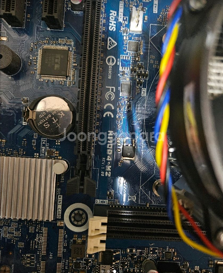 H110D4-M2 메인보드 i3-6100 CPU 결합--2