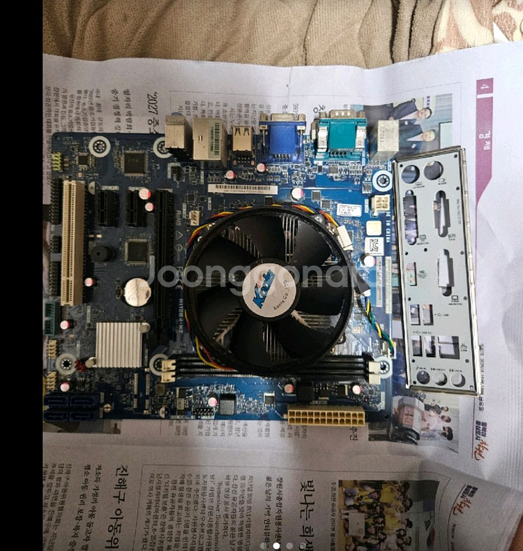 H110D4-M2 메인보드 i3-6100 CPU 결합--1