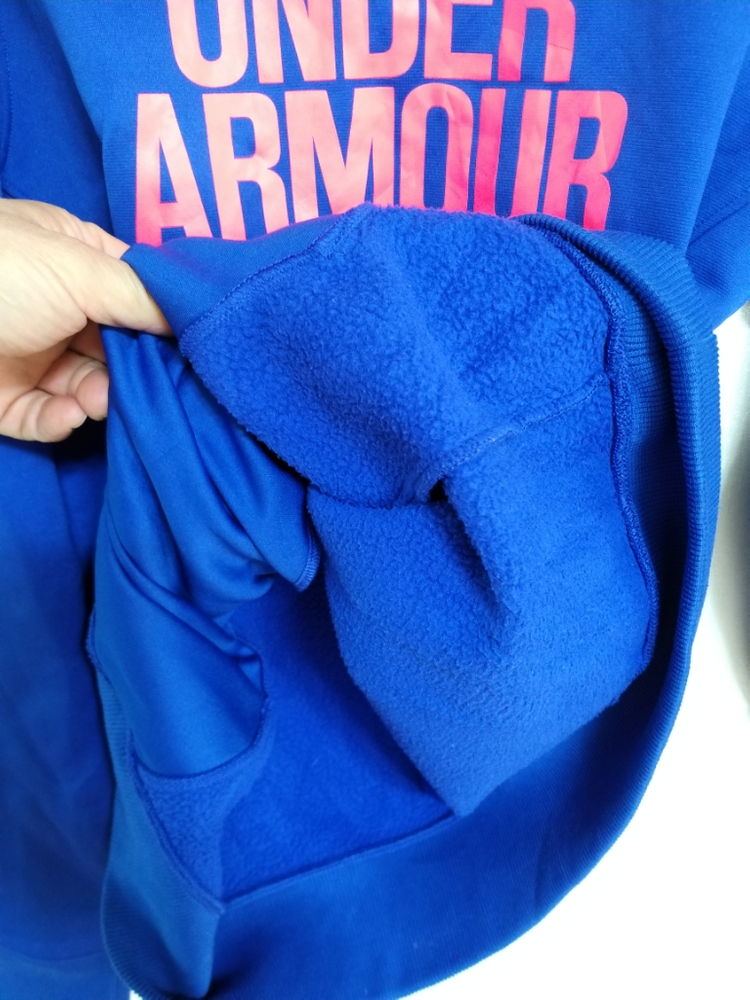 여성 언더아머 기모 후드티 (새상품.스판95)--3