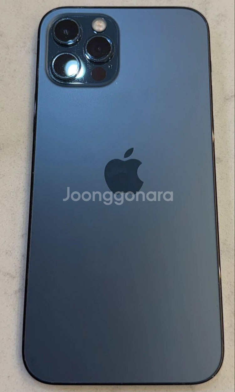 아이폰 12프로 퍼시픽블루 256g 팔아요--0