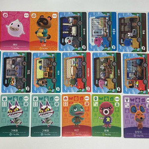 동물의 숲 아미보(인기주민보유/1~5탄/캠핑카) 판매