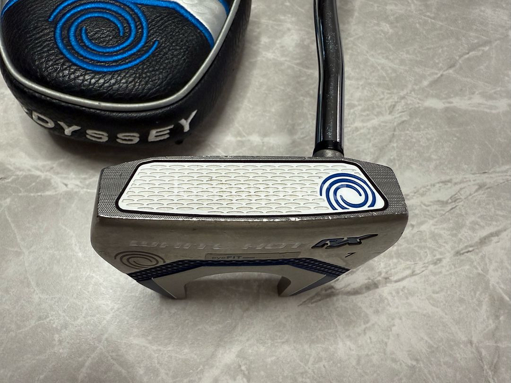 정품) 오딧세이 화이트 핫 RX 7 33인치 말렛 퍼터--1